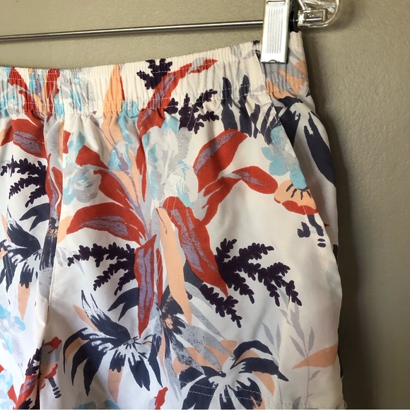 Columbia Sandy River II Shorts Floral Print OmniShade Athletic Outdoor Pull On M - Picture 4 of 8